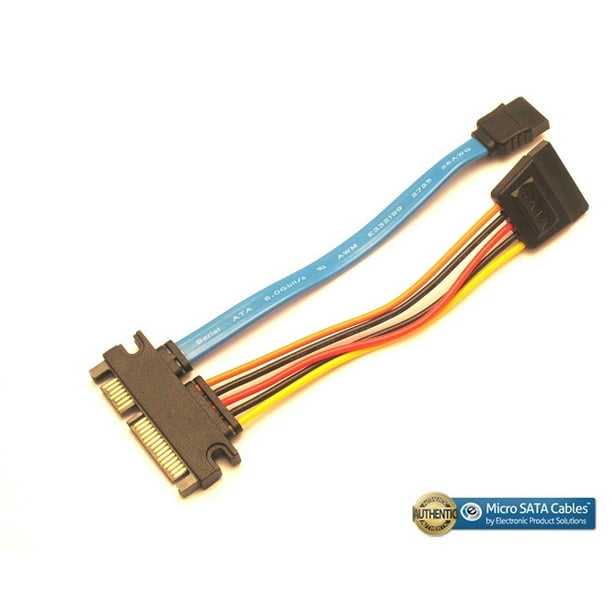 15 Pin SATA Male to two 4 Pin Female Power Cable by Atomic Market accessory-58 15 Pin SATA Male to two 4 Pin Female Power Cable by Atomic Market accessory-58